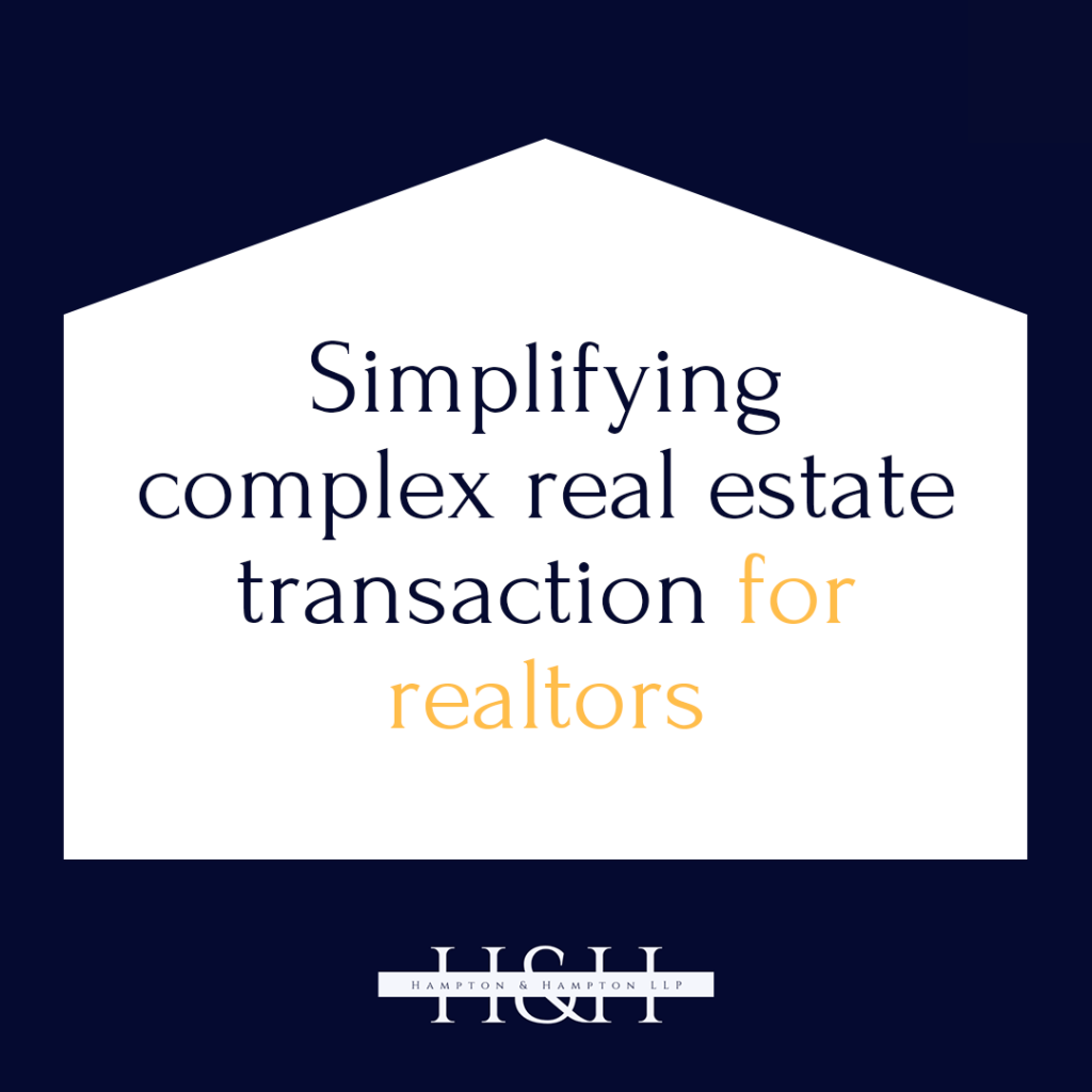 hampton and hampton simplify real estate transactions