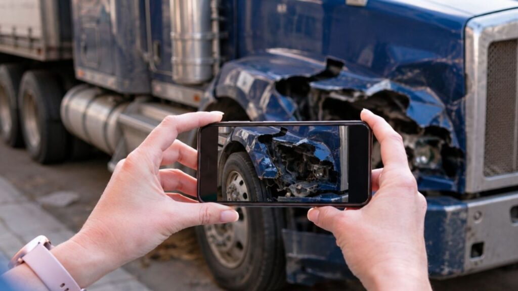 Atlanta Truck Accident Lawyer Photos to Take After a Crash
